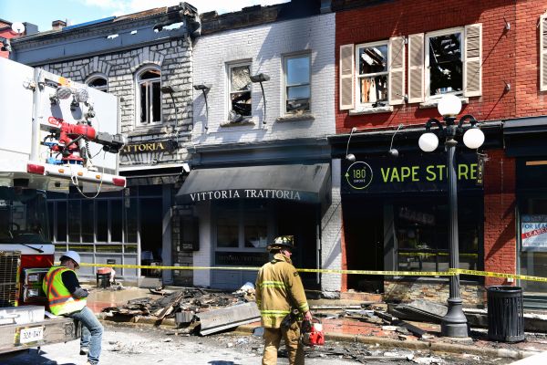 Commercial Fire Restoration in Huntersville